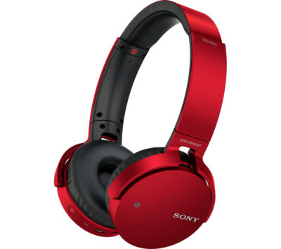 SONY  MDR-XB650BTR EXTRA BASS Wireless Bluetooth Headphones - Red